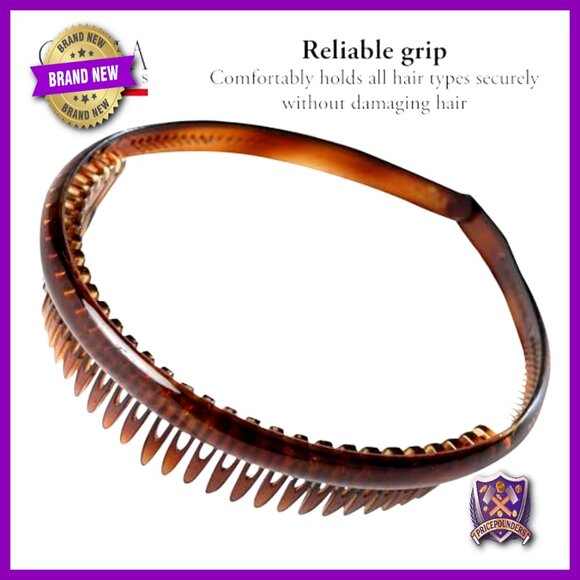 Flexible No-Slip Headband for Women, Strong Hold Grip Hair Accessory main image 7